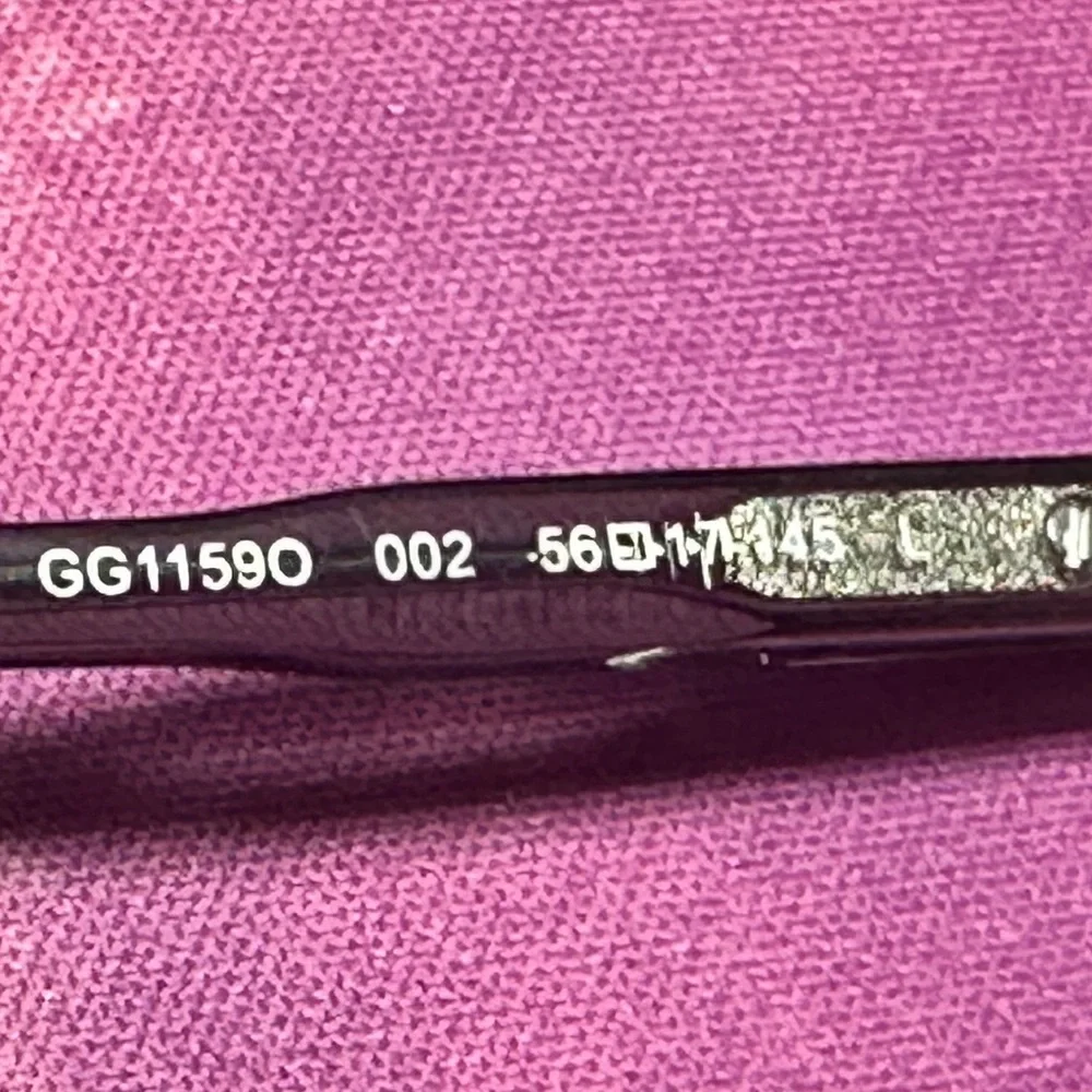 Gucci Eyeglasses (EUC; Gray/Silver)